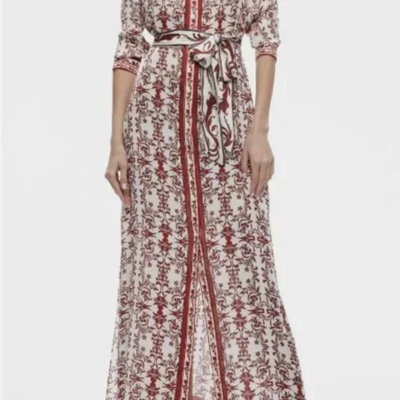 Alice + Olivia Printed Maxi Dress - Picture 2 of 11